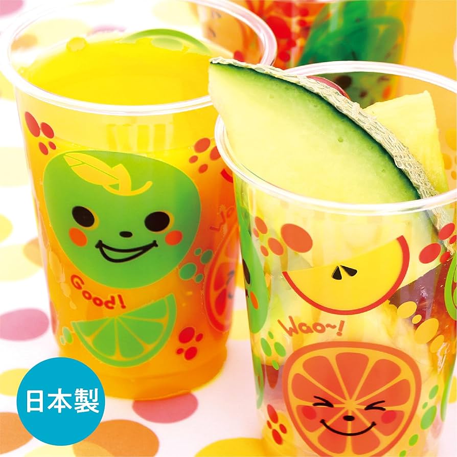 Amazon｜日本デキシー プラスチックカップ 300ml 透明 5個入